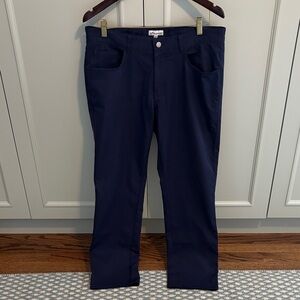 Peter Millar Navy EB66 Five Pocket Pants